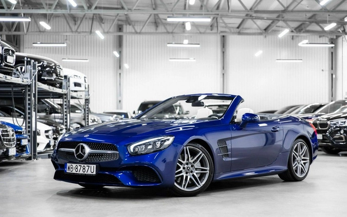 Mercedes-Benz SL cena 495000 przebieg: 19800, rok produkcji 2018 z Rakoniewice małe 781